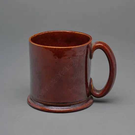 Stoneware tankard - NZ - c.1900 probably Luke Adams,